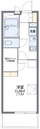 レオパレスアドラーブルの物件間取画像